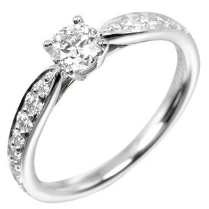 TIFFANY & CO. Platinum Diamond Ring